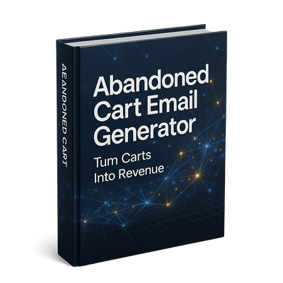 Abandoned Cart Email Generator