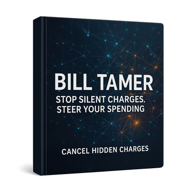 Bill Tamer - Stop Silent Charges. Steer Your Spending.