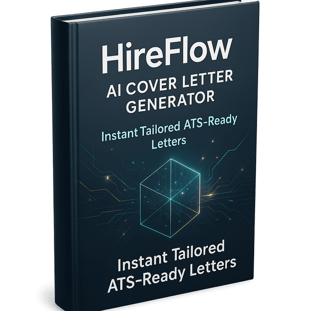 Hire Flow – AI Cover Letter Generator