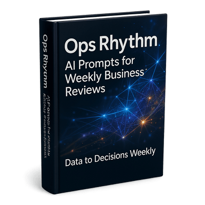 Ops Rhythm – AI Prompts for Weekly Business Reviews