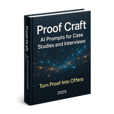 Proof Craft – AI Prompts for Case Studies and Interviews