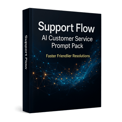 Support Flow – AI Customer Service Prompt Pack